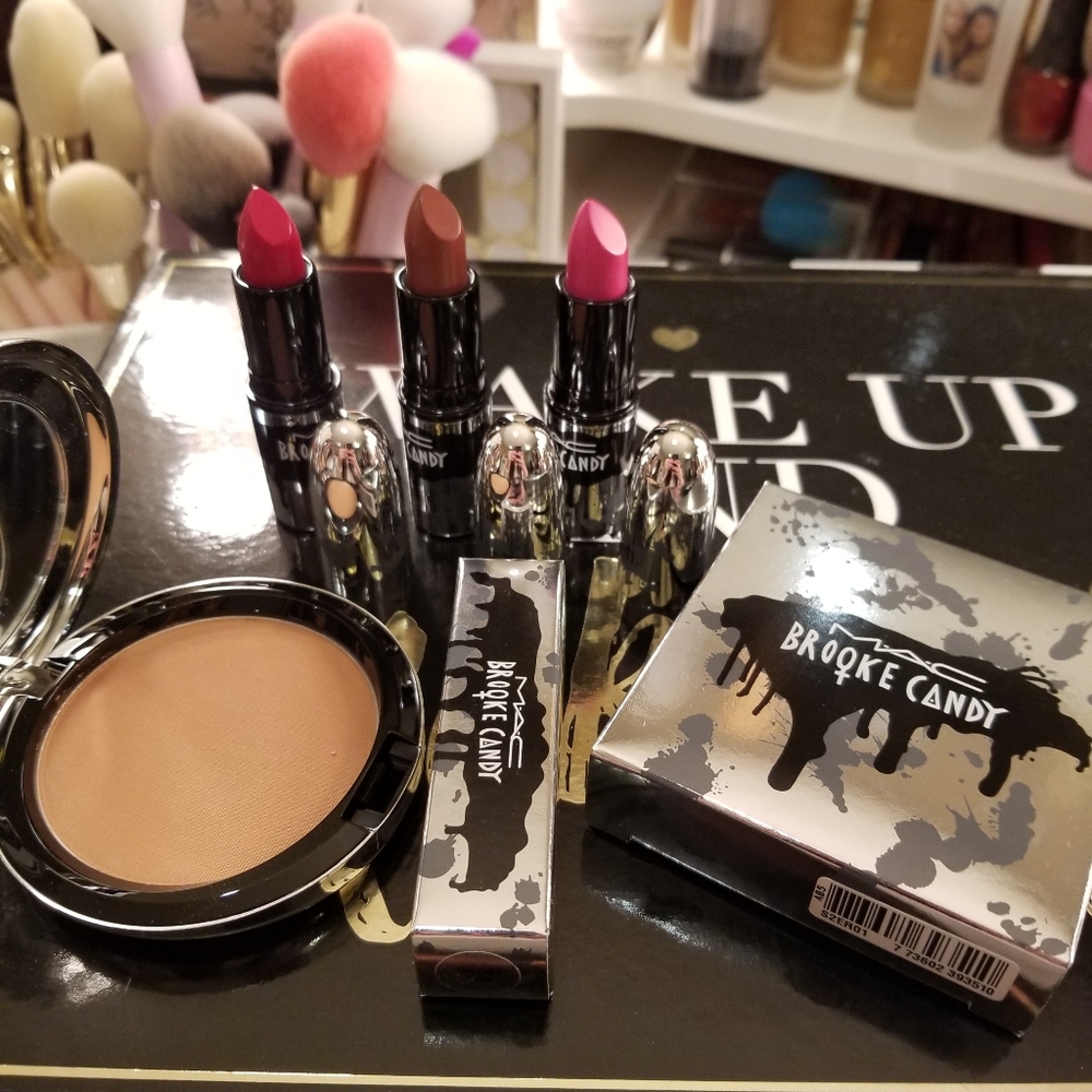 MAC x Brooke Candy collection LE